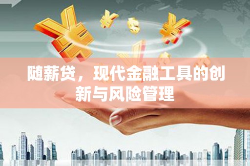 利川随薪贷，现代金融工具的创新与风险管理