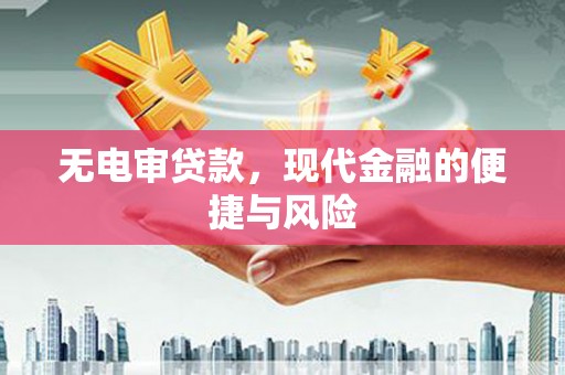 利川无电审贷款，现代金融的便捷与风险