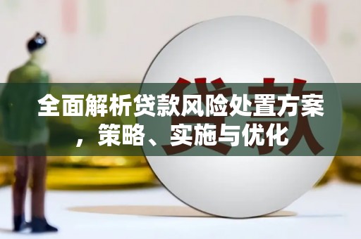 利川全面解析贷款风险处置方案，策略、实施与优化