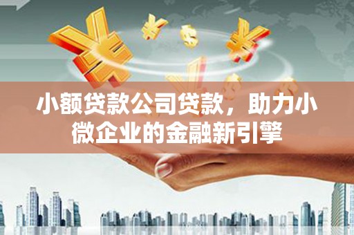 利川小额贷款公司贷款，助力小微企业的金融新引擎