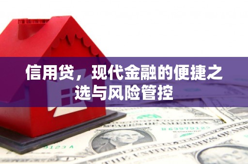 利川信用贷，现代金融的便捷之选与风险管控