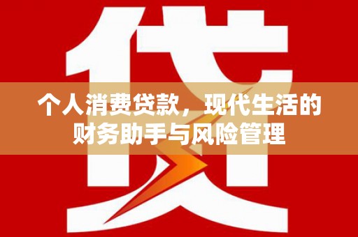 利川个人消费贷款，现代生活的财务助手与风险管理